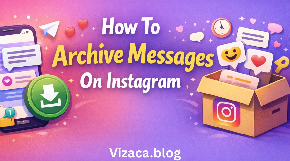 How To Archive Messages On Instagram.