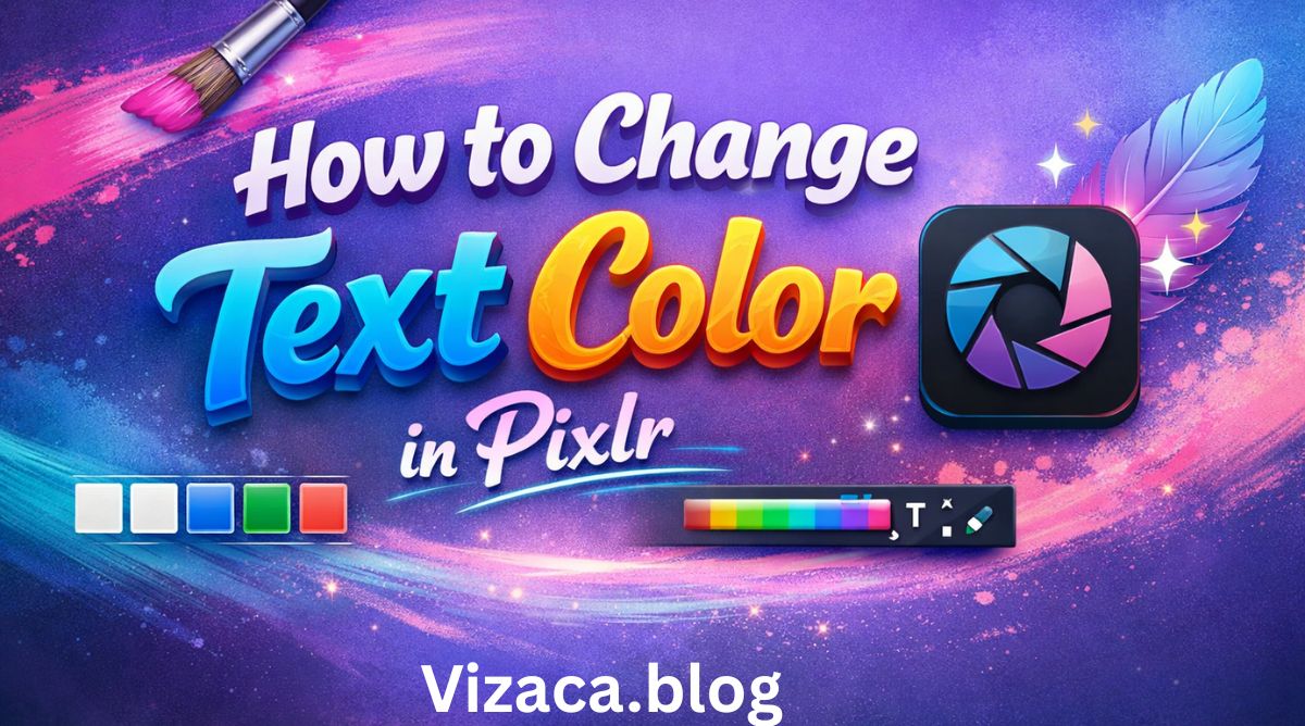How to Change Text Color Pixlr.