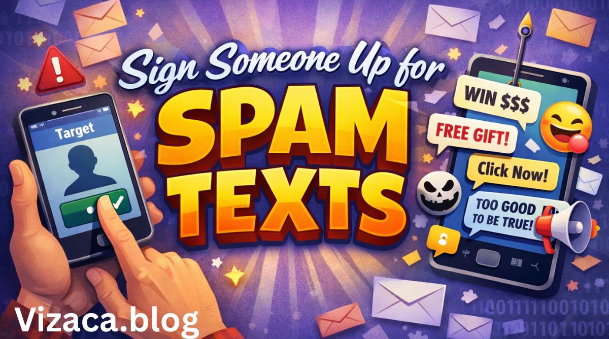 Sign Someone Up for Spam Texts.