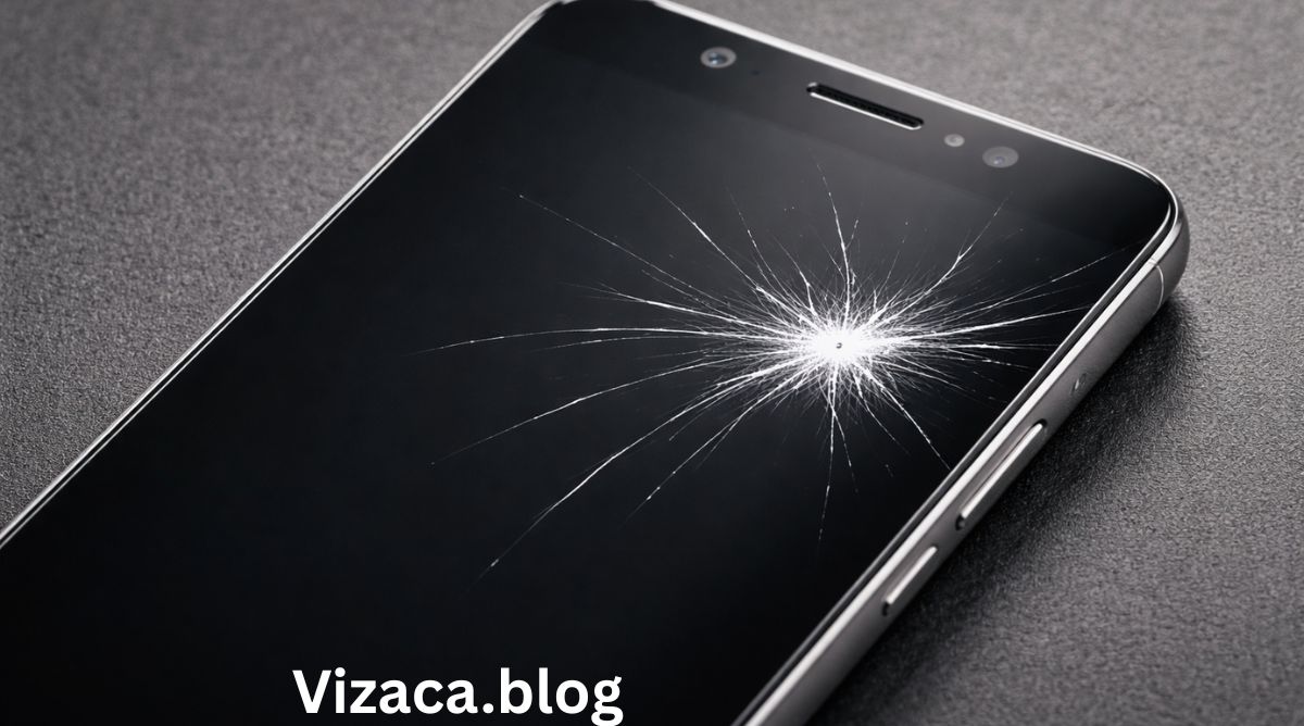 White Mark on Phone Screen.