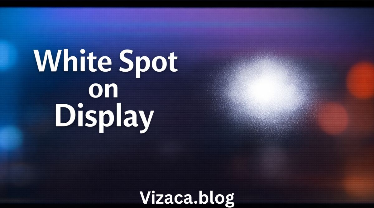 White Spot on Display.