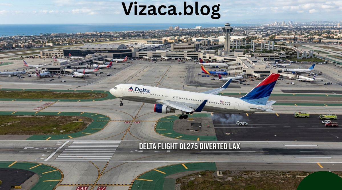 Delta Flight DL275 Diverted LAX
