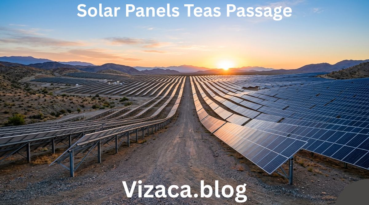 Solar Panels Teas Passage